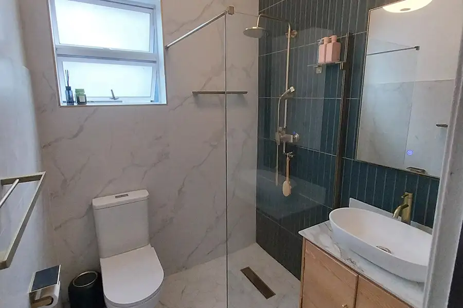 Bathroom renovation in Boston Bellville